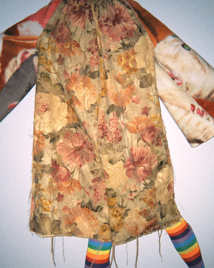 FLORAL FELINE ONESIE