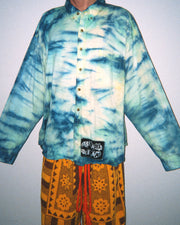 SUMMER POOL BUTTON DOWN