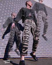 The Parking Lot Stencil Pants